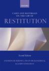 Cases and Materials on the Law of Restitution - Book