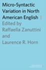 Micro-Syntactic Variation in North American English - Book
