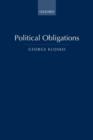 Political Obligations - Book