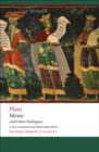 Meno and Other Dialogues : Charmides, Laches, Lysis, Meno - Book