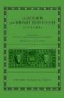 Macrobii Ambrosii Theodosii Saturnalia - Book