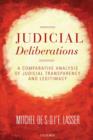 Judicial Deliberations : A Comparative Analysis of Transparency and Legitimacy - Book