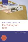 Blackstone's Guide to the Bribery Act 2010 - Book