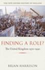 Finding a Role? : The United Kingdom 1970-1990 - Book