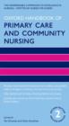 Oxford Handbook of Primary Care and Community Nursing - Book