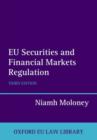 EU Securities and Financial Markets Regulation - Book