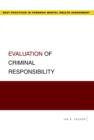 Evaluation of Criminal Responsibility - eBook