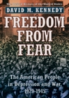 Freedom from Fear : The American People in Depression and War, 1929-1945 - eBook