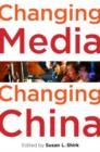 Changing Media, Changing China - Book