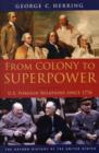 From Colony to Superpower : U.S. Foreign Relations since 1776 - Book