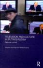 Television and Culture in Putin's Russia : Remote control - eBook