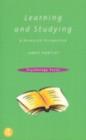 Learning and Studying : A Research Perspective - eBook