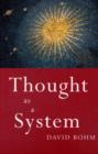 Thought As A System : Thought As A System - eBook