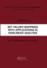 Set Valued Mappings with Applications in Nonlinear Analysis - eBook