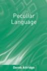Peculiar Language - eBook