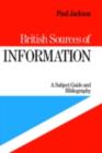 British Sources of Information : A Subject Guide and Bibliography - eBook