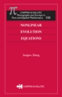 Nonlinear Evolution Equations - eBook