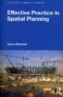 Effective Practice in Spatial Planning - eBook