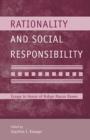 Rationality and Social Responsibility : Essays in Honor of Robyn Mason Dawes - eBook