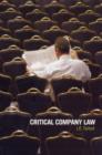 Critical Company Law - eBook
