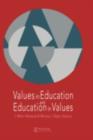 Values in Education and Education in Values - eBook