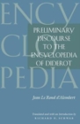 Preliminary Discourse to the Encyclopedia of Diderot - Book