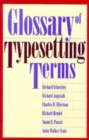 Glossary of Typesetting Terms - Book