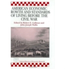 American Economic Growth and Standards of Living before the Civil War - Book