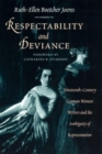 Respectability and Deviance : Nineteenth-Century German Women Writers and the Ambiguity of Representation - Book