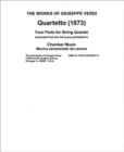 Quartetto : Four Parts for String Quartet - Book