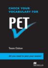 Check Your Vocabulary for PET - Book