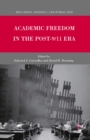 Academic Freedom in the Post-9/11 Era - eBook