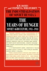 The Years of Hunger: Soviet Agriculture, 1931-1933 - eBook