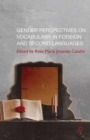 Gender Perspectives on Vocabulary in Foreign and Second Languages - eBook