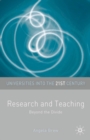 Research and Teaching : Beyond the Divide - eBook