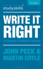 Write it Right : The Secrets of Effective Writing - Book