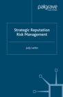 Strategic Reputation Risk Management - eBook