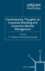 Contemporary Thoughts on Corporate Branding and Corporate Identity Management - eBook