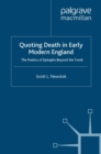 Quoting Death in Early Modern England : The Poetics of Epitaphs Beyond the Tomb - eBook