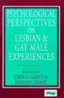 Psychological Perspectives on Lesbian and Gay Male Experiences - Book