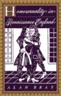 Homosexuality in Renaissance England - Book