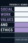 Social Work Values and Ethics - Book