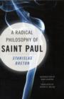 A Radical Philosophy of Saint Paul - Book