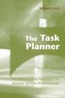 The Task Planner : An Intervention Resource for Human Service Professionals - eBook