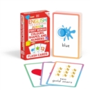 English for Everyone Junior First Words Colours, Shapes, and Numbers Flash Cards - Book