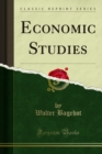 Economic Studies - eBook