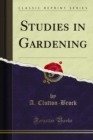 Studies in Gardening - eBook