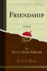 Friendship : An Essay - eBook
