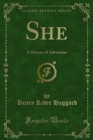 She : A History of Adventure - eBook