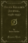 Helen Keller's Journal, 1936-1937 - eBook